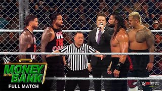 Full Match Roman Reigns & Solo Oa Vs. The Usos - Steel Cage Match - Wwe Money In The Bank 2023