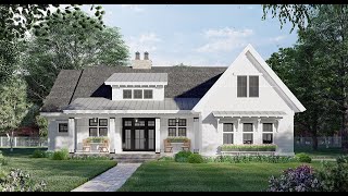 Farmhouse - Shadow Brook House Plan -D634-A
