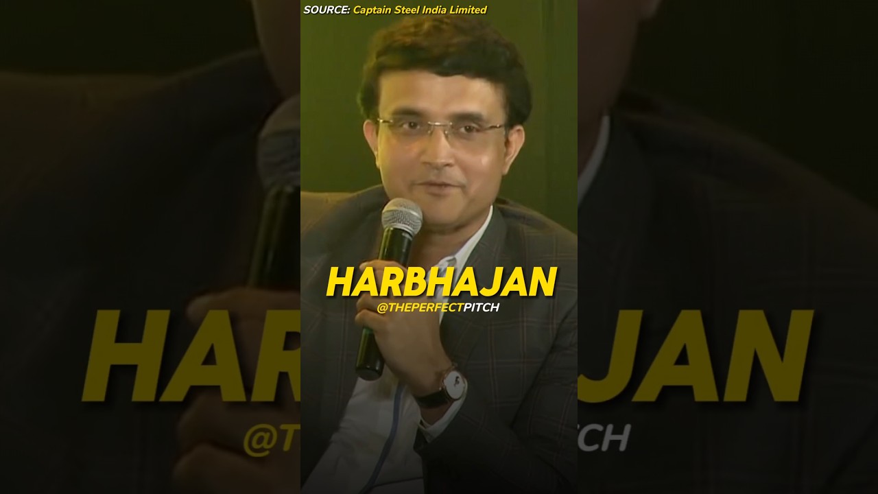 Ganguly and Harbhajan relationship. 