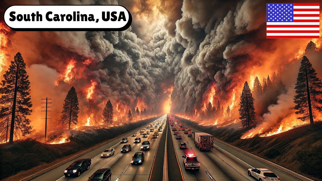 South Carolina Wildfires OUT OF CONTROL! State of Emergency Declared as ...