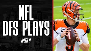 DFS Optimizer Lineup Setting: Week 4