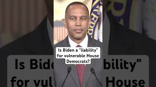 Is Hakeem Jeffries worried about Biden? The Dem minority leader has a clear response. #shorts