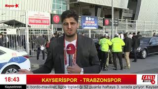 Kayseri̇spor 1 - 2 Trabzonspor