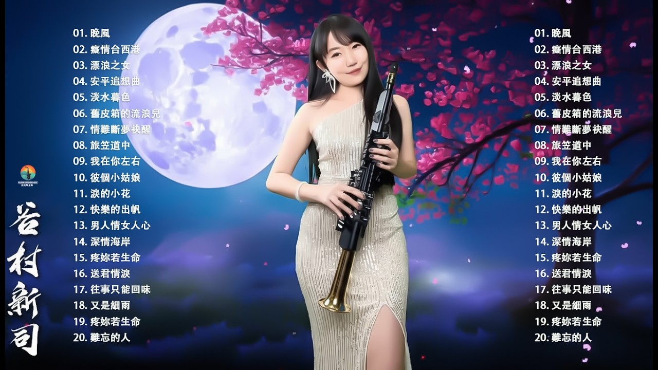 【100% 無廣告 ,放鬆音樂】薩克斯風輕音樂 往事難追憶 薩克斯風演奏 台語老歌 (漂浪之女.癡情台西港.快樂的出帆 .情難斷夢袂醒.想厝的人)