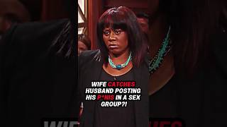 Husband Secret Sex Group posts... Wife Finds Out!!👀 #courtroomdrama #court #justice