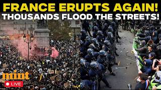 France Protests LIVE | France Rocked By Fresh Protests! Thousands Gather In Paris | Macron