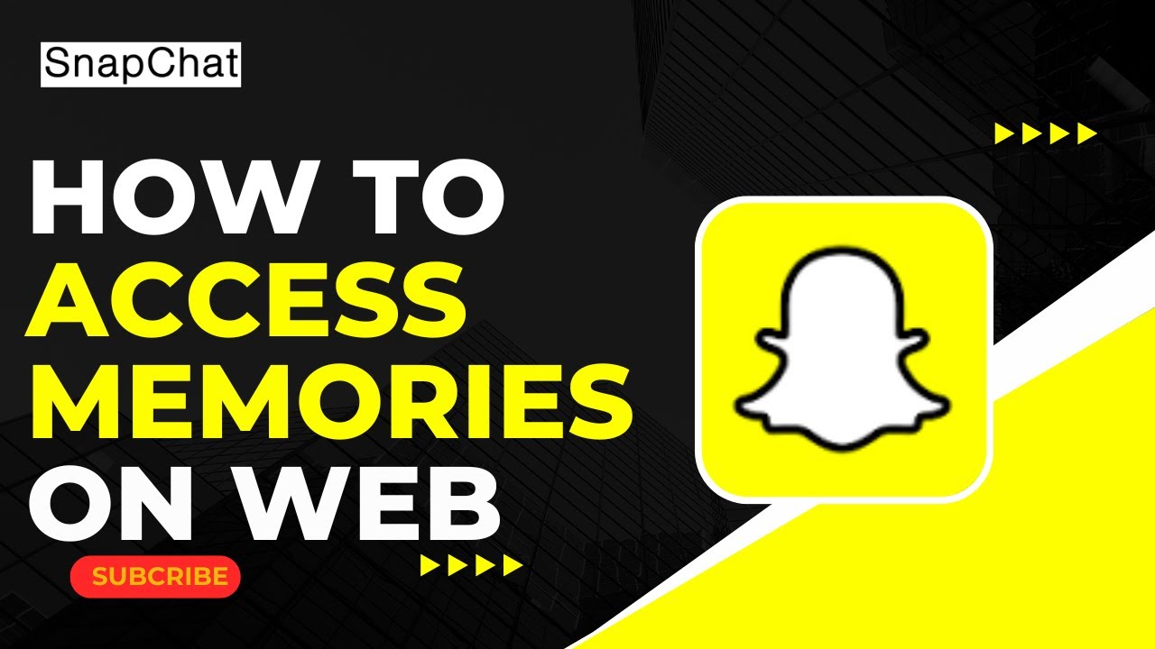 Как получить доступ к воспоминаниям в веб-версии Snapchat!