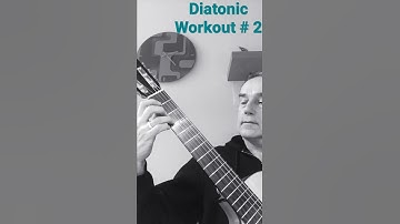 Diatonic Workout #2: PLAY the whole scale with 2 fingers and check the position changes.