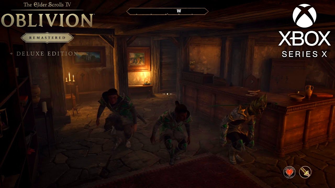 Fighters Guild - The Unfortunate Shopkeeper, TES IV Oblivion Remaster XSX P70