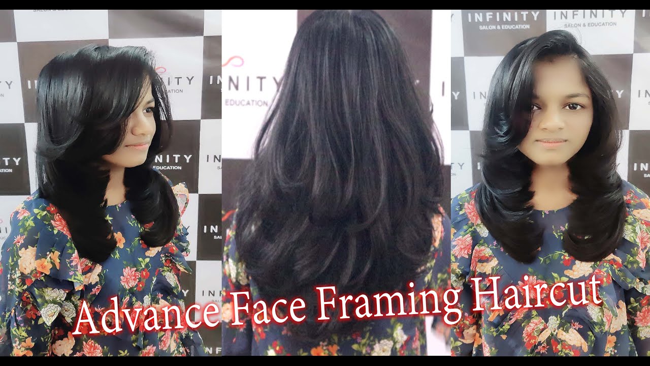 Advance Face Framing Haircut Advance Forward Graduation Haircut YouTube