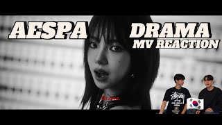 [ENG SUB] aespa 에스파 Drama 드라마 MV REACTION 리액션 