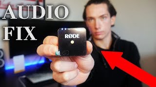 RODE WIRELESS GO AUDIO QUALITY FIX **SUPER EASY**
