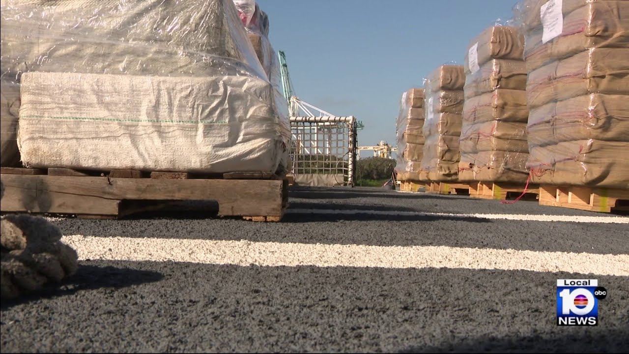 Coast Guard, other agencies seize $141 million in cocaine bust - YouTube
