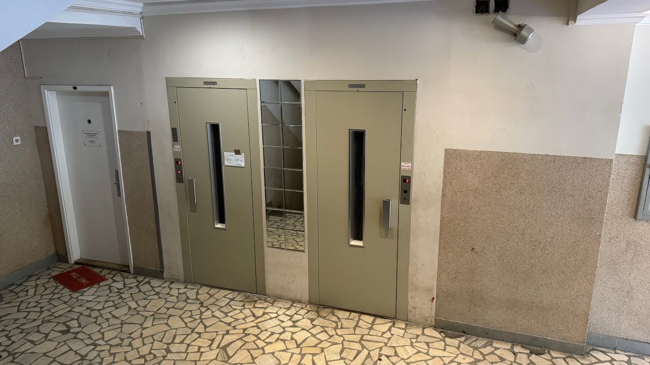 2x AMAZING & HIGH-RISE Modernized RADNIK Lifts at Bul. Mihajla Pupina 13, Serbia, Belgrade