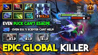 EPIC GLOBAL KILLER CARRY Spectre 31Kills Bloodthorn + Scythe Of Vyse Build Even Puck Can't Escape