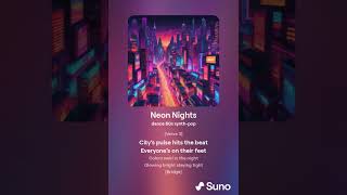 Cybertunes A.i. Radio Presents Neon Lights Dance 80S Synth Pop - Copyright Free Use