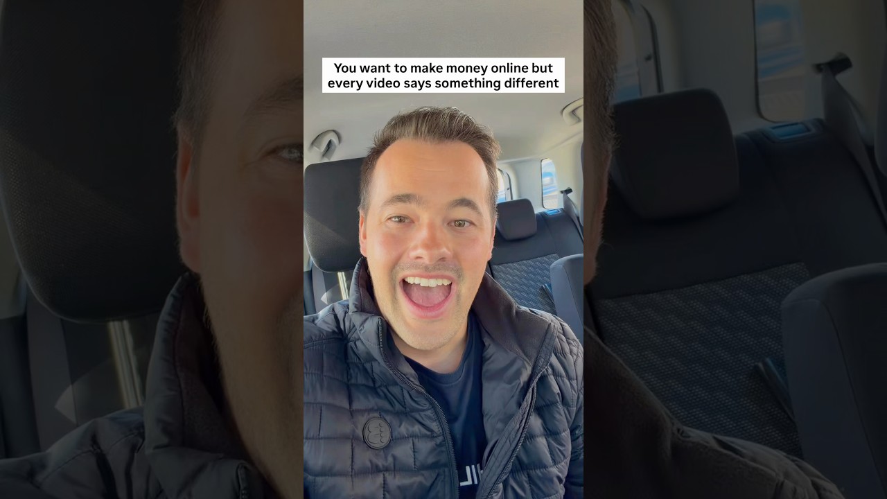 rewrite this title You want to make money online but every video says something different #makemoneyonline