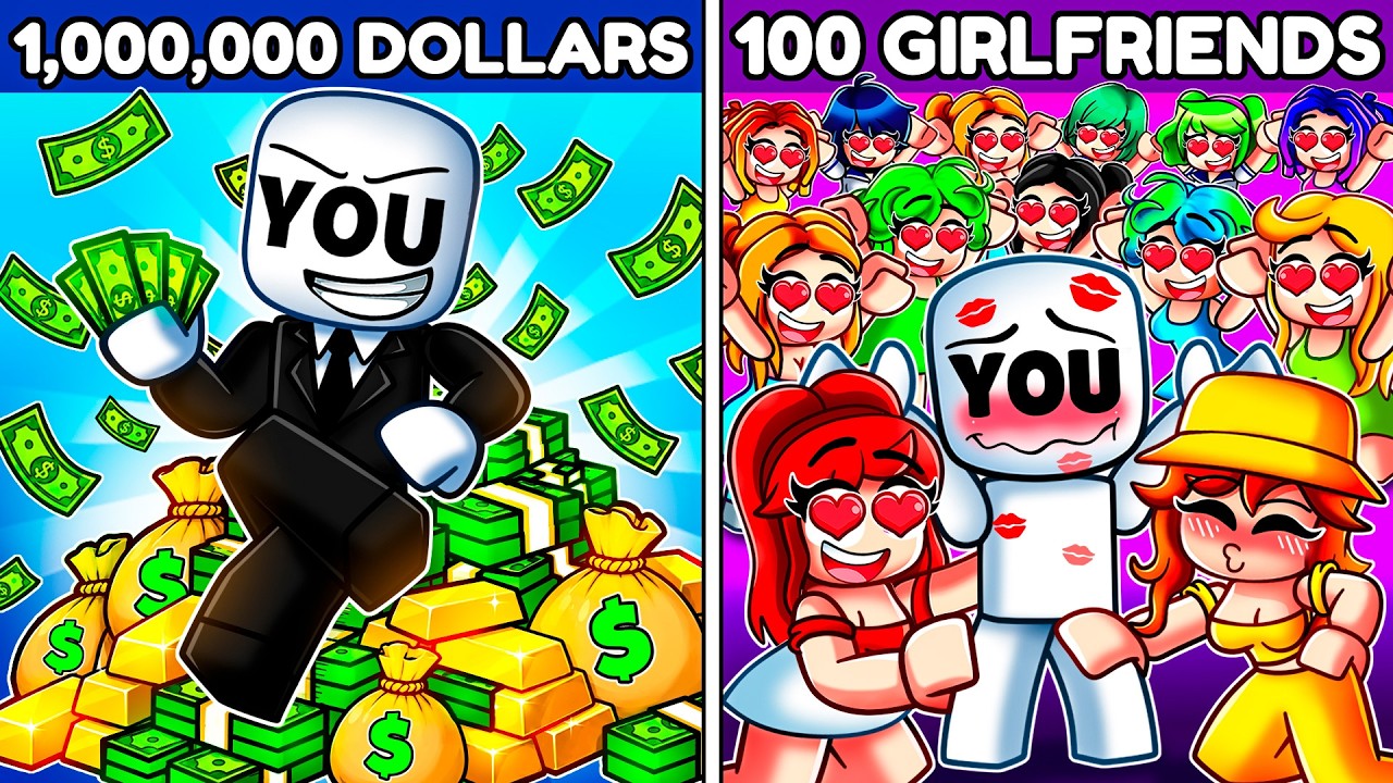 YOU Play Would You Rather With 100 GIRLS in Roblox..