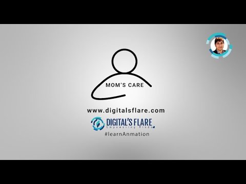 Learn Logo animation in Adobe After effect - use Trim path - Digitals Flare  - YouTube