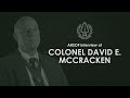 Compiled: ARSOF interview of COL David E. McCraken