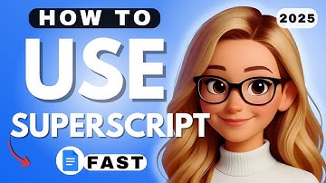 How to Superscript in Google Docs Keyboard Shortcut