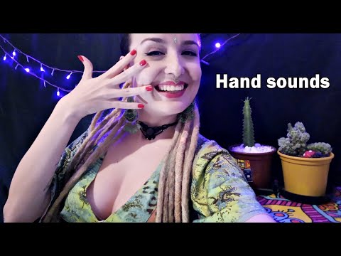 ASMR 🎧 SONS COM AS MÃOS - FINGER FLUTTERING (Hands sounds - Hand sounds) #sonsdemãos