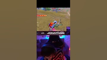 Jonathan Hacker Like Spray On Running Car 1v4 Clutch 😮! Hacker Or Wott 😱 #shorts #jonathangaming