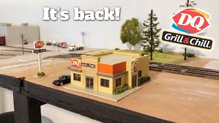 Dairy Queen coming soon! - HO Train Layout Build - Ep 28