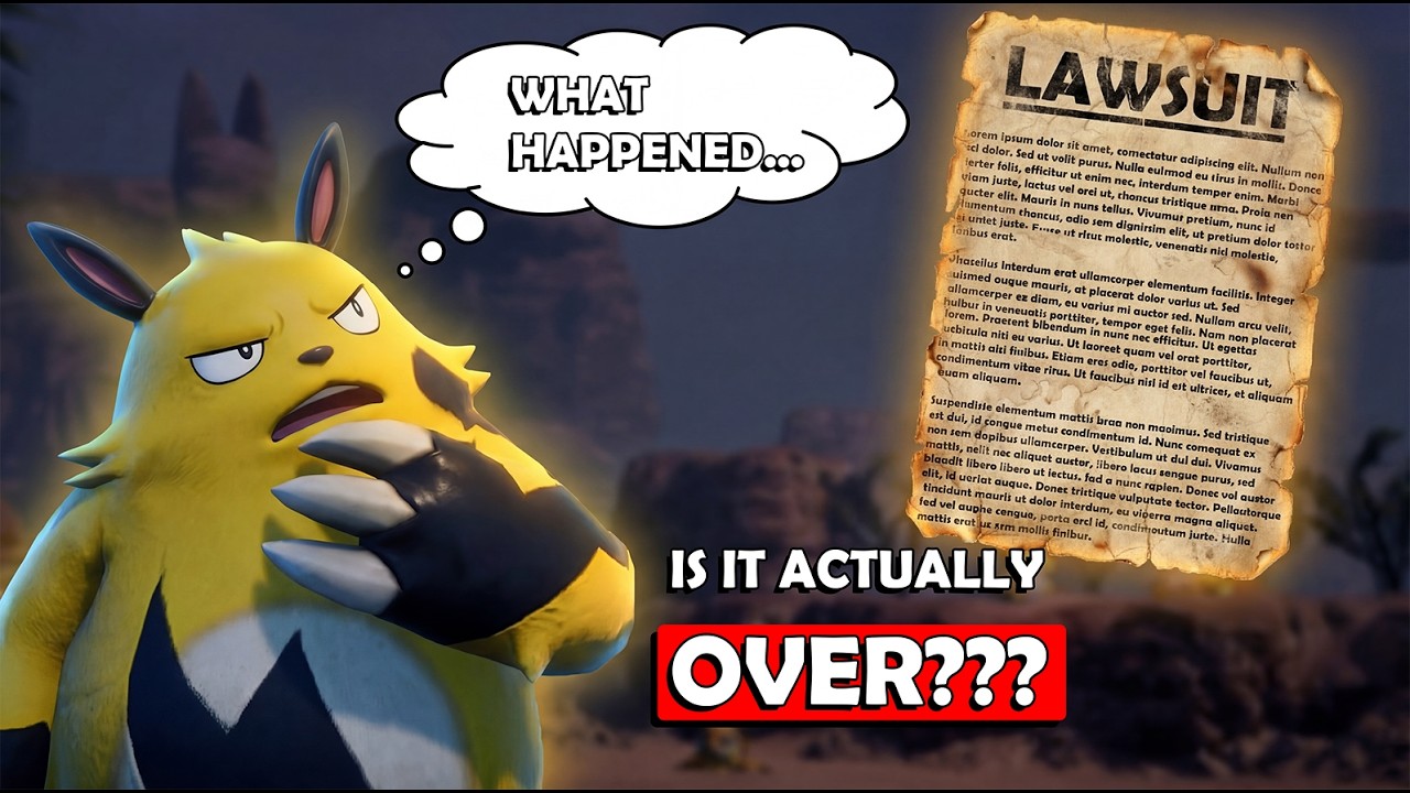 Проигрывает ли Nintendo судебный процесс? | Судебный процесс против Palworld