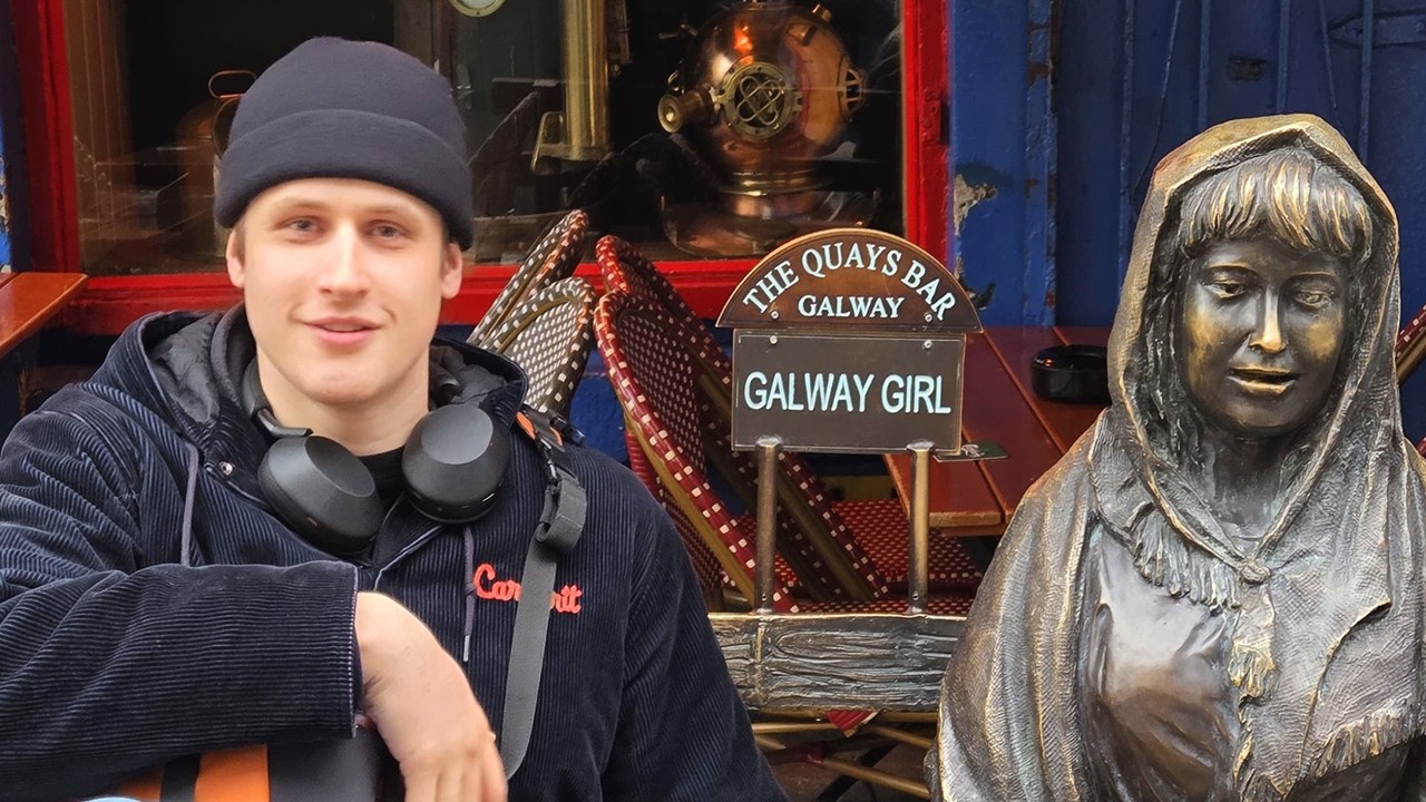 How I met THE Galway Girl | What to do in Dublin, Ireland