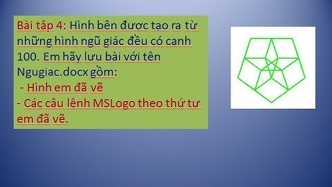 Lập trình kéo thả Scratch Vẽ hình ngũ giác đều lồng nhau ôn thi Tin học trẻ huyện - tỉnh 2017 - 2018
