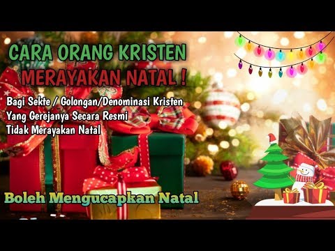 Video: Cara Merayakan Natal