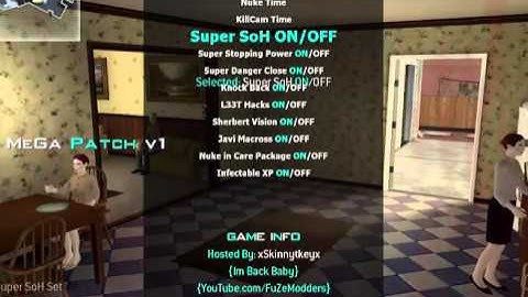 MW2 PC Mod Menu Mega Patch V1