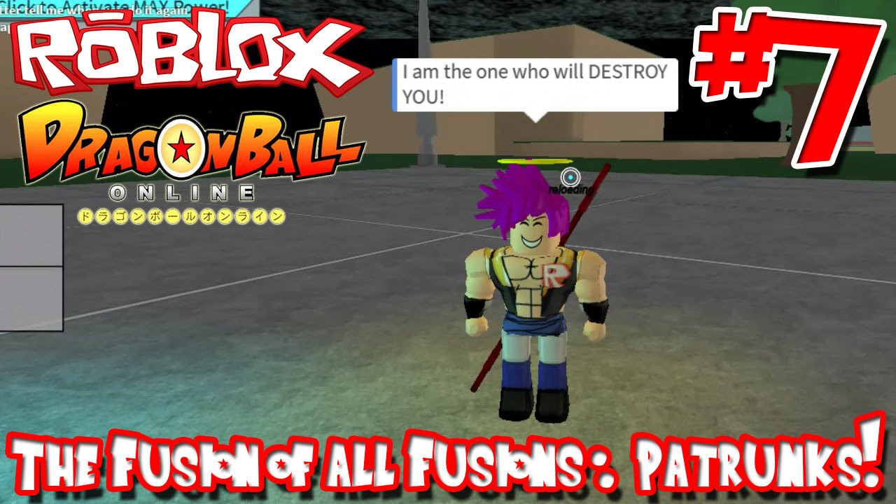 The Fusion Of All Fusions Patrunks Roblox Dragon Ball Online