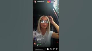 KIM KARDASHIAN Instagram Live in NYC June 21, 2022