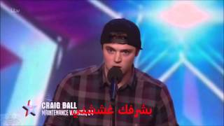 Britains Got Talent-Craig Ball Imitating Cartoons Characters And Otherhd Wrecking Ball