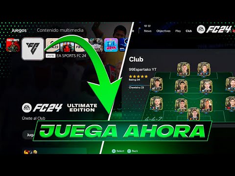 ⚠️¡RÁPIDO!⚠️JUEGA ANTES de TIEMPO a EA FC 24 ULTIMATE TEAM ASÍ!!!😱