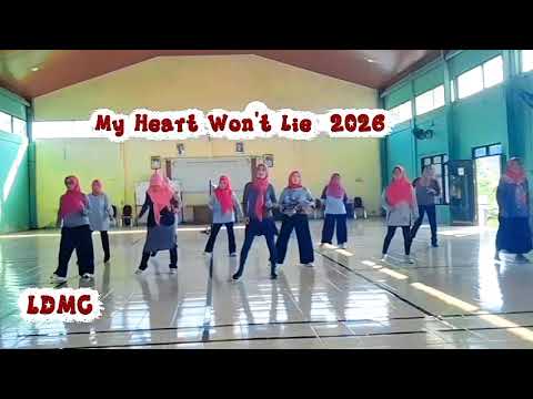 My Heart Won't Lie 2026/Beginner/Choreo :Vilani Kardjo(INA) May 2026/Demo by : LDMC