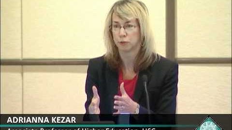 Part 1--Presentation: Organizing Higher Education for Interdisciplinary Learning