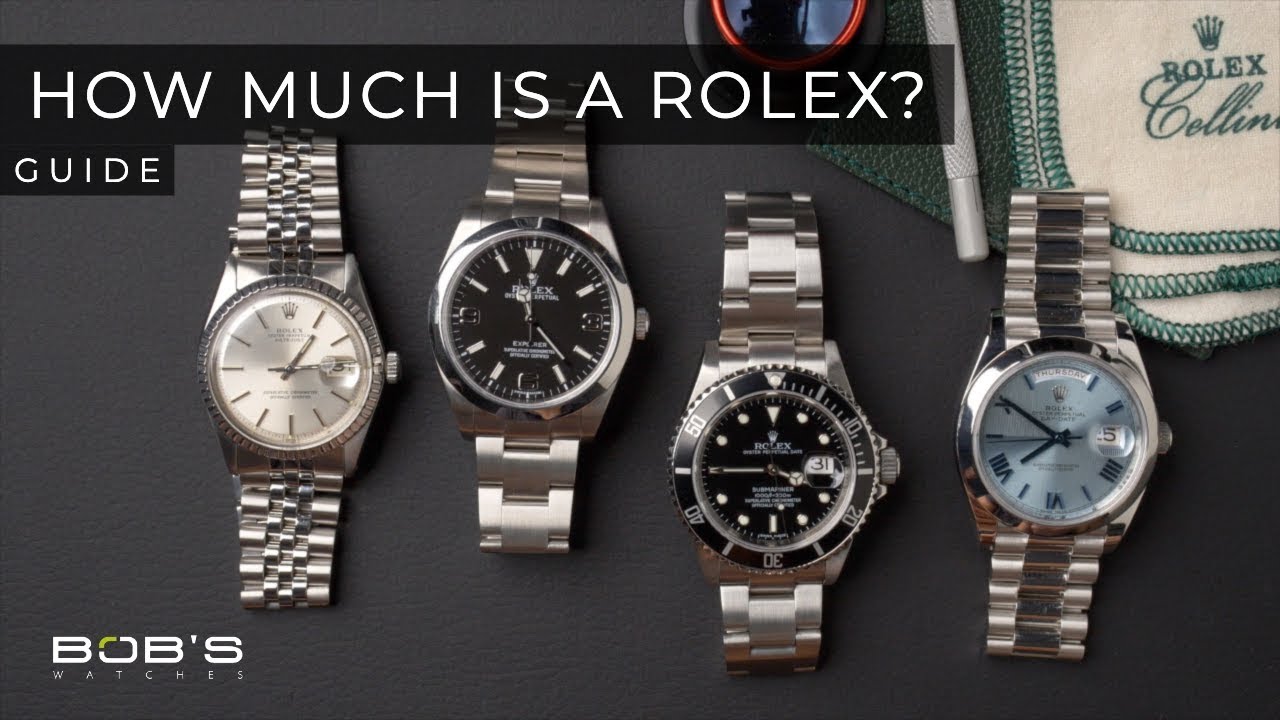 cost of a rolex watch