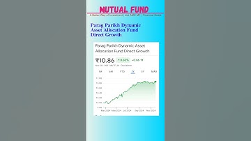 Parag Parikh Dynamic Asset Allocation Fund Direct Growth latest news | #mutualfunds |