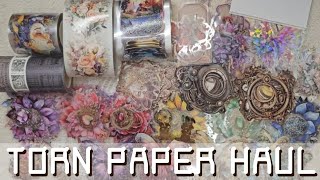 🔅ASMR 톤페이퍼 하울(다들 이쁜건 알아가지구..🥴) #vintage📜 🌬#papertherapy #Scrapbooking🖇 #다꾸asmr