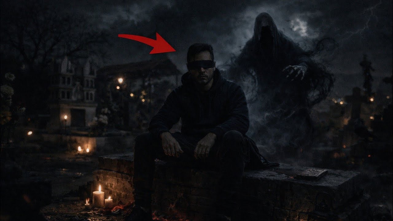 ALGUIEN PASÓ DETRÁS DE MÍ "Mientras Estaba A Ciegas... PRUEBA REAL 😱