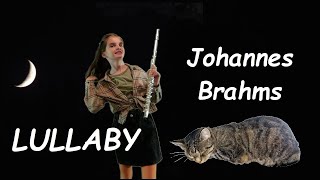 Kołysanka - Lullaby - Johannes Brahms (Wiegenlied Op. 49 No. 4) - flute and piano