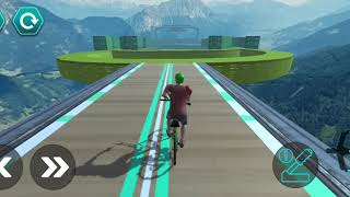 BMX Cycle Stunt Game Mega Ramp Bicycle Racing Android Gameplay#14 screenshot 2