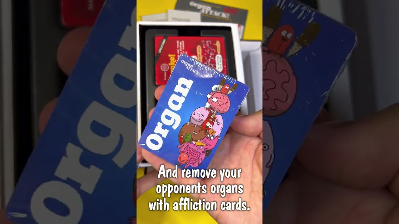 Распаковка и обзор Organ Attack