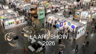 LA ART SHOW 2026 video tour 