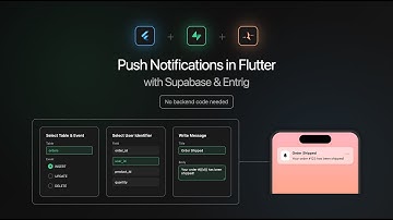 Setup Push Notifications in Flutter with Supabase & Entrig — No Backend Code Needed