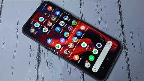 Realme Narzo 10 10A : How to Display Data Usage / Network Speed on the Status Bar