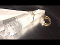 DIY pearl napkin ring holder (dollar tree)